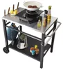 Servierwagen Küchenwagen 100 x 64 x 83,5 cm Produktbild-Vorschau 9