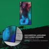 Küche Wohnzimmer Wand Leinwand Uhr 30x60 Malerei abstrakte Produktbild-Vorschau 5