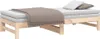 vidaXL Lit de jour extensible 2x(90x190) cm Pin massif Voir les images du produit 6