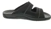 A side view of a black sandal on a white background. Anteprima dell’immagine prodotto