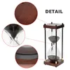 Sanduhr, Sanduhr Timer, 60 Minuten Holz Sanduhrgeschenk, Produktbild-Vorschau 3