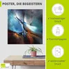 ARTland Poster Frühling im Eistobel I Größe: 100x100 cm Produktbild-Vorschau 2