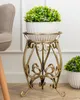 Kwietnik metalowy Fiorina złoty 31x28x44,5 cm stojak na Podgląd zdjęcia produktu 2