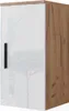 Skříňka do koupelny Vicco Irma Bílý vysoký lesk/zlatý dub Náhled obrázku produktu 1