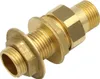 Wanddurchführung 1/2" Zoll Messing Durchführung Produktbild-Vorschau 1