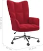 vidaXL Fauteuil relax vin rouge velours Voir les images du produit 14