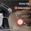 Robot ménager multifonction SUNCOK, 1500 W, 2 bols Voir les images du produit 2