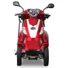 Front view of a red electric scooter. Produktbild-Vorschau