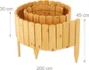 Bordura per aiuola Relaxdays, lunghezza 200 cm, flessibile, Anteprima dell’immagine prodotto 4