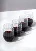 Mikasa Cheers - Bicchieri da vino senza stelo in cristallo Anteprima dell’immagine prodotto 2