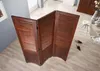 MASSIVMOEBEL24Trennwand Akazie 141x3x175 nougat lackiert Produktbild-Vorschau 4