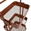 5Five Trolley - terracotta - 3 Schichten - 45 x 36 x 86 cm Produktbild-Vorschau 2