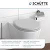 SCHÜTTE Duroplast WC sedadlo GREY, mäkko zatvárateľné WC Náhľad obrázku produktu 2