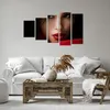 Bild auf Leinwand - Leinwandbild - Schönheit brünette Produktbild-Vorschau 6