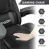 Chaise de jeu ergonomique - coussin lombaire + appui-tête - Voir les images du produit 5