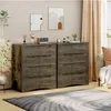 Komoda BEALIFE, 70x40x80 cm, s 4 zásuvkami a bezpečnostným Náhľad obrázku produktu 6
