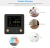 6X WiFi Digital  buntem RGB LCD Raumthermostat Thermostatr Produktbild-Vorschau 6
