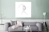 MuchoWow® Poster Strichzeichnungen - Frauen - Gesicht 75x75 Produktbild-Vorschau 5
