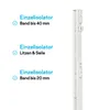 10x Pulsara Kunststoff-Weidezaunpfahl PRO - 1,05 m weiß Produktbild-Vorschau 3