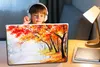 MuchoWow® Laptop Aufkleber Sticker Cover Gemälde - Herbst - Produktbild-Vorschau 3