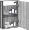 vidaXL Szafka łazienkowa z lustrem Szara Sonoma 42x12x60 cm Podgląd zdjęcia produktu 2