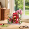 3D-Puzzle, Blossom Book Booth, Holz, RoLife, 116 Teile Produktbild-Vorschau 7