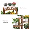 FATIVO Étagère à plantes en bois 115x25x96,5 cm – Support à Voir les images du produit 11