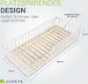 Juskys Kinderbett Naya 90x200 cm mit Matratze, Produktbild-Vorschau 5