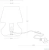 Tischlampe aus Glas Batlló Mehrfarbig Produktbild-Vorschau 7