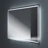 dopporo Badspiegel mit Beleuchtung 100x70cm LED Produktbild-Vorschau 3