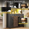 Armadio da cucina Sweiko (105×38,4×180 cm), mobile alto da Anteprima dell’immagine prodotto 5