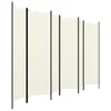 vidaXL 6 pezzi divisori per ambienti bianco crema 300x180 Anteprima dell’immagine prodotto 9