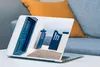 MuchoWow® Laptop Aufkleber Sticker Cover Tür - Blau - Weiß Produktbild-Vorschau 4