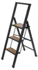 WENKO 3 stufig Alu Design Klapp Tritt Leiter Haushalt Steh Produktbild-Vorschau 1
