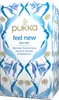 A box of Pukka Feel New bio-tea with floral and leaf patterns. Náhľad obrázku produktu