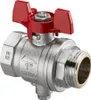 Oventrop OV Kugelhahn 1Z, DN 25 m Fühleranschluss f WMZ Produktbild-Vorschau 2