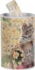 Clayre & Eef Spardosen Ø 10x15 cm Beige Metall Katze Produktbild-Vorschau 3