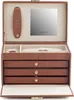 Cordoba 26217-3 moderne braune Schmuckschatulle Produktbild-Vorschau 2