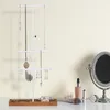 Portagioie Relaxdays, 3 barre, a forma di T, per collane, Anteprima dell’immagine prodotto 2