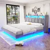 Letto imbottito Flieks 180x200 cm con funzione di carico, Anteprima dell’immagine prodotto 2