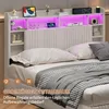 INONEFT Boxspringbetten Polsterbett 140x200 mit LED und Produktbild-Vorschau 8