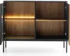 An open sideboard with internal LED lighting. Náhled obrázku produktu