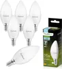 LUMILED LED Lampe 6 Stück Set E14 Kerzenlampe B35 10W Produktbild-Vorschau 1