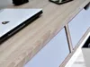 Scrivania SAYER con cassetti - bianco / rovere sonoma Anteprima dell’immagine prodotto 8