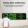WiFi-Digitaluhr mit Temperatur- und Feuchtigkeitssensor APP Produktbild-Vorschau 4