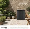 Armoire de jardin en rotin Monza, structure en aluminium, 4 Voir les images du produit 4