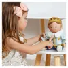 Poppenoutfit "Prinz Luka" met kroon en pluche kraag Productafbeelding-voorbeeld 4
