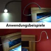 kalb | LED Leseleuchte Aufbauleuchte Nachttischlampe Produktbild-Vorschau 8