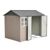 Geräteschuppen Gerätehaus Metall Gartenhaus Satteldach Produktbild-Vorschau 13