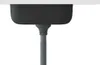 Küchenspüle mit Abtropfset Silbern 500x600x155 mm Edelstahl Produktbild-Vorschau 6